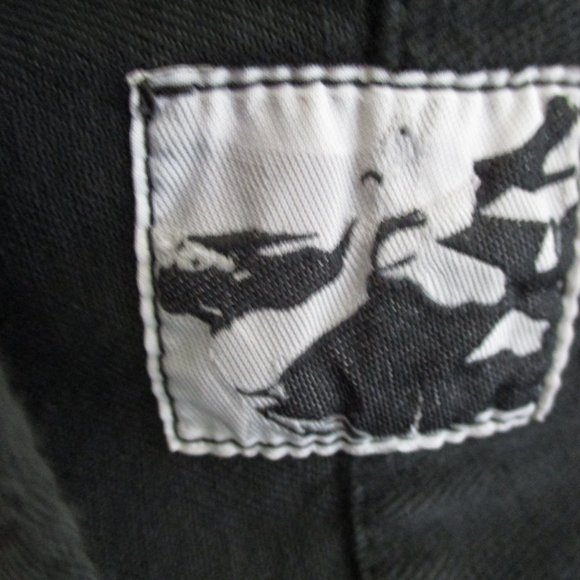 RICK OWENS DRKSHDW Asymmetrical Jacket Coat M BLACK - Picture 6 of 9